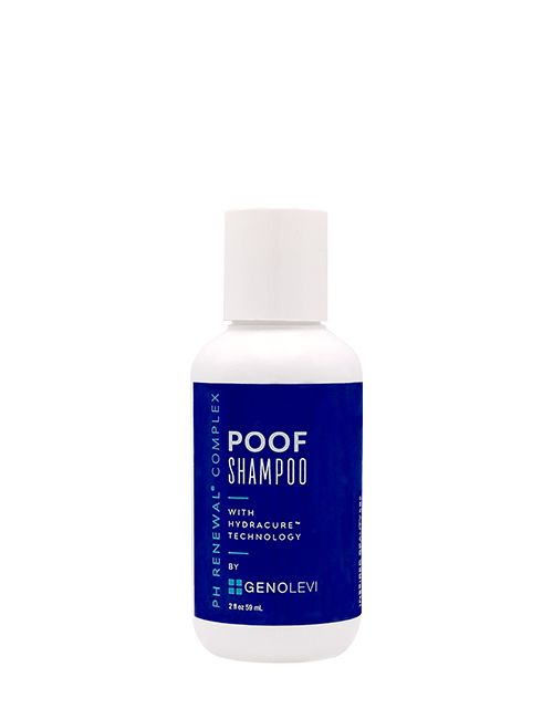 Poof Shampoo 2oz Hair Product Bottle
