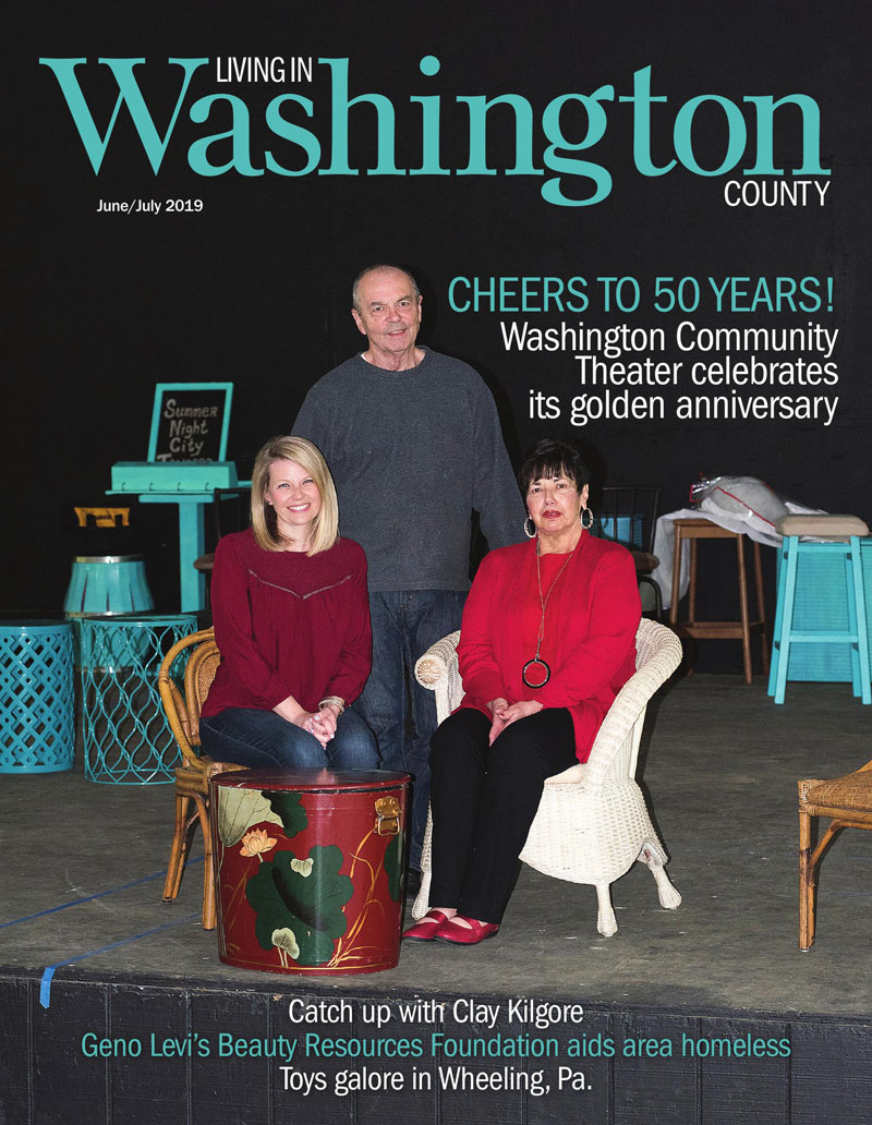 Observer-Reporter Cover - Living in Washington County June / July 2019 Edition
